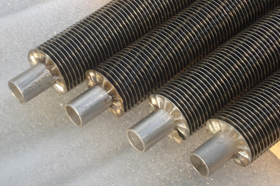 crimped high finned tubes