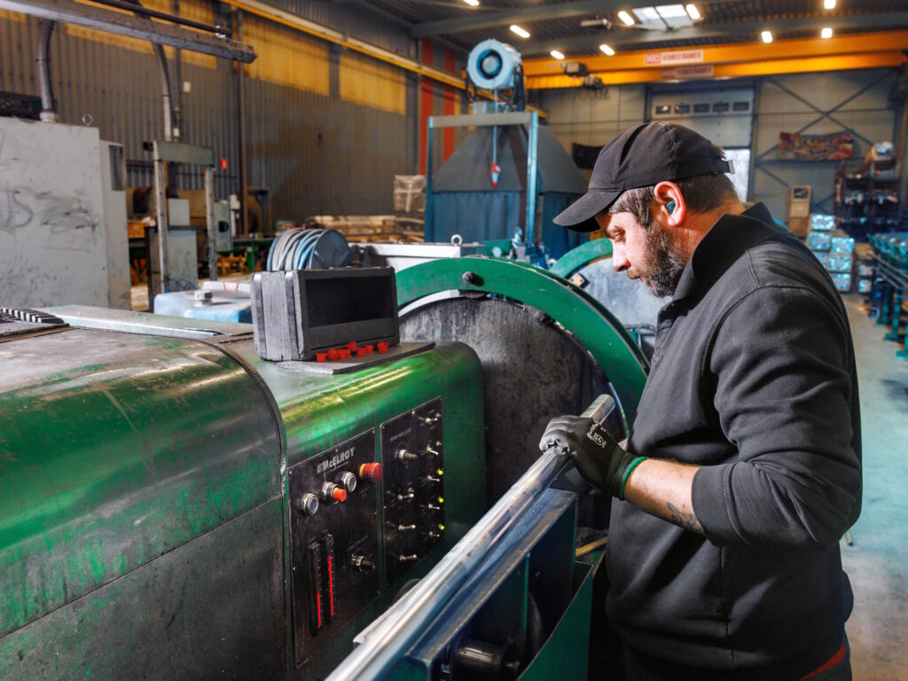 AircoFin finned tube production